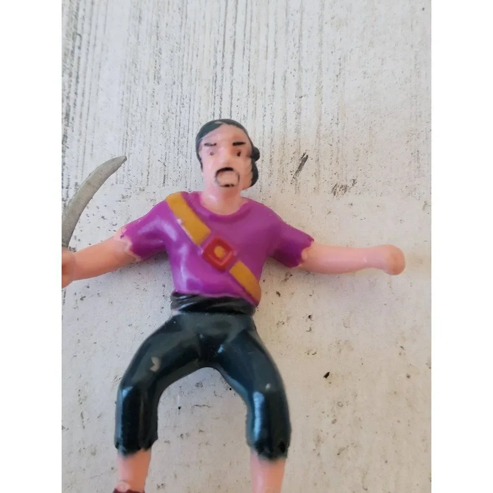 Purple pirate crew mate scary villain‎ toy figure